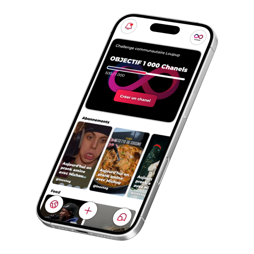Loupup smartphone